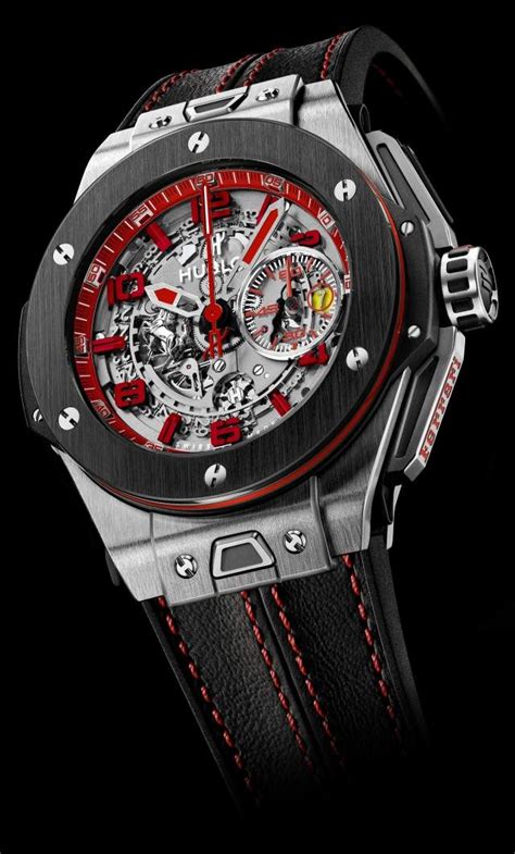 hublot uhr schwarz rot|hublot de online shop.